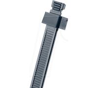 PAND SST8H-L0 - STA-STRAP - Collier de câble, noir, détachable