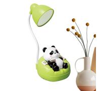 Panda Night Light - LED DIMMable Lampe De Bureau, Batterie Rechargeable Alimentée, Lueur Chaude Douce, 3 Modes D'éclairage Réglables | Lampe De Lecture De Chambre À Coucher Pour Avec Tiroir, C