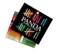 Royal Talens Pastels à l'huile Panda – Transfert facile et doux, sûr pour enfants – 24 couleurs