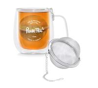 Panda tea - Boule à thé en inox - Infuseur Thé Original et Pratique pour infuser vos Thés en Vrac - Boule a the avec chaine