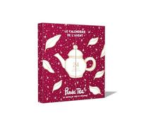 Panda tea - Calendrier de l'Avent - 24 Boites de Thés & Infusion en Vrac Bio - Assortiment de 24 boites de thés et infusions - Idées Cadeaux - Calendrier de l’Avent pour Femme & Homme