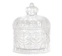 Pandecor BONBONNIÈRE Verre JOYAU Couronne Royale 12.5X9CM