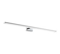 Eglo Applique murale Pandella 1 LED IP44 78 cm aluminium et plastique chromée/argentée/blanche