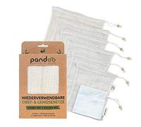 pandoo Filets pour Fruits & Légumes - Lot de 6 + sac à pain