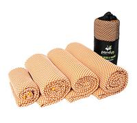 pandoo Serviette de Voyage en Microfibre | Fibres Écologiques à Base de Nylon et Bambou | Drap de Bain à Séchage Rapide Absorbante, Moelleuse et Antibactérienne | Sport, Voyage et Toilette