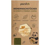 pandoo Tissus à la Cire d'Abeille - Starter Set - 1 kit