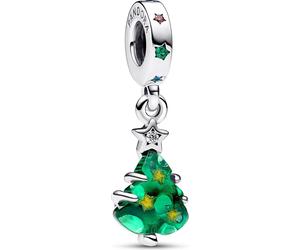 Pandora Sapin de Noël étincelant Pendentif à breloques 792983C01 Pendentif