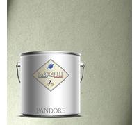 Pandore 2.5 Ltr - Peinture Effet Nacree, Metallisee Couleur - Argent - Gris de Grain Spatule Offert