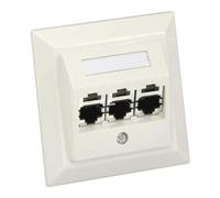 panduit Panduit Plaque centrale inclinée, 3 ports incl. 3x CJS688TG CS3P6TGAWY Quantité:1