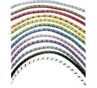 Panduit T25F-C4Y T25F-C4Y Gaine spirale 4.80 à 50.40 mm jaune 30.5 m