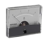 Panel meters & Multimeters 139944 courant analogique Panel Meter, 60 mm Largeur x 47 mm hauteur, 3 Amp, DC