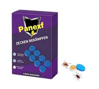 Panexf Lot de 8 pièges à tiques de jardin - Autocollants en papier pour attraper les insectes rampants - Avec ruban adhésif double face
