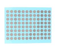 PANFHGFG 96 pièces 6mm patchs de réparation conducteurs ruban de fixation de bouton ruban électrique pour télécommande et boutons de contrôleur de jeu réparation conductrice