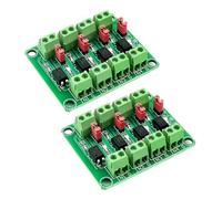 PANFHGFG Convertisseurs de tensions optocoupleurs multicanaux 3, 6, 4 Way | Projet électronique Plug and Play, larges plages de tension 3, 6 V-24 V pour les applications de contrôle industriel