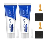 PANFHGFG Kit de réparation de cloisons sèches, agent de réparation, 2PCS | Épandeur de mastic et papier de verre instantanés, remplissage de trous pour cloisons sèches pour projets