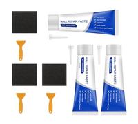 PANFHGFG Kit de réparation de cloisons sèches, agent de réparation, 3PCS | Épandeur de mastic et papier de verre instantanés, remplissage de trous pour cloisons sèches pour projets