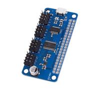 PANFHGFG Module de servomoteur I2C 12 Bits avec Protections ESD | 16 sorties indépendantes pour la robotique et les projets, interfaces I2C 12 bits pour les commandes de bras