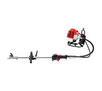 panfudongk Débroussailleuse à essence multifonction 52 cc Taille-haie Tronçonneuse 4 en 1 Coupe-jardin à long manche