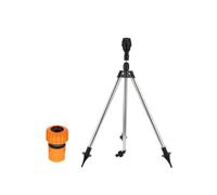 PANGBOER Arroseur sur trépied avec réglage flexible de pulvérisation de 7,6 cm - Connecteur universel résistant aux fuites pour un arrosage efficace des plantes - Tête d'arrosage rotative