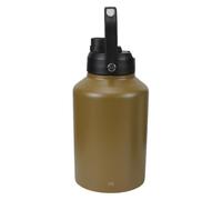 PANGBOER Bouteille d ' Eau isolée en Acier Inoxydable, Tasse Thermique à Double Couche, Portable pour Camping randonnée, Distributeur de Boissons antirouille