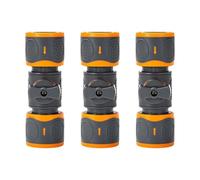 PANGBOER Durability ABS Quick Connects Raccord de tuyau avec poignée antidérapante pour l'irrigation de jardin et les systèmes d'eau de la maison Coupleur à déconnexion rapide en ABS doux au toucher