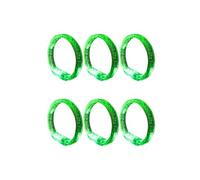 PANGBOER Lot de 6 bracelets lumineux LED colorés pour soirée, divertissement, spectacle, accessoire de fête, One Size, Comme décrit, Comme décrit.