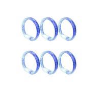 PANGBOER Lot de 6 bracelets lumineux LED colorés pour soirée, divertissement, spectacle, accessoire de fête, One Size, Comme décrit, Comme décrit.