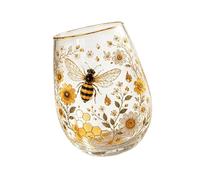PANGBOER Tasse en verre transparent déorative, avec d ' animaux à plumes sur le thème de l ' extérieur, pour le plaisir quotidien des boissons, tasse en verre avec oiseau fleuri