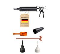 Pangolino Presse à mortier 800 ml | Pistolet de pressage robuste pour mortier, coulis et colle à carrelage | Presse manuelle pour un traitement précis des matériaux de construction et de rénovation