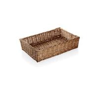 Panier 3136 en Bambou L 400 mm l 300 mm H 100 mm