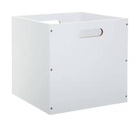 Five – Boîte de rangement en bois Evy 31 x 31 cm Blanc