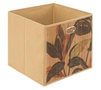 Panier 31x31cm ""Palawan"" latte bambou - 5 five simply smart - Marron