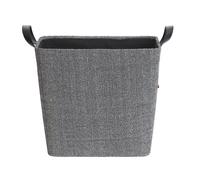 LE MARQUIER - Panier A Bûches Dama Carre Tissu G