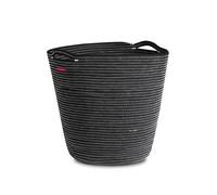 Panier à bûches déco Le Marquier Navy noir