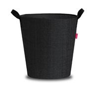 Panier A Bûches Et A Granules Dama Rond Noir