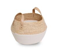 Le Marquier – Panier à bûches et à granulés Bicolor Natura