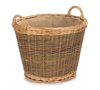 Panier à bûches non pelées avec doublure