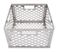 Panier à charbon de bois avec pinces de porte pour Oklahoma Heights, pour fumoirs Longorn et Bandera, pièce de rechange en acier inoxydable pour une meilleure circulation de l'air