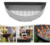 Panier à charbon, réservoir d'eau intégré, grande capacité de 2,2L, argenté