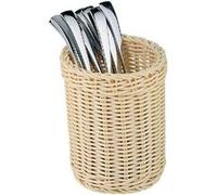 APS Germany – Corbeille à couverts ECONOMIC – polypropylène – Ø 12 cm – hauteur 15 cm – beige