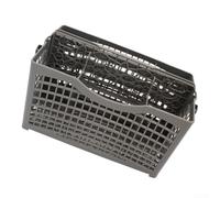 Panier à Couverts pour Électrolux et pour bosch Panier à Couverts | Design 2-en-1 flexible, sépare cuillères et couteaux, gris neutre, plastique résistant, pour facile à installer