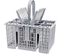 Panier à couverts pour lave-vaisselle avec poignée et couvercle