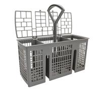 Panier À Couverts Pour Lave-vaisselle - PP Taille Standard, Panier Porte-ustensiles Avec Poignée Avec Rangement, Nettoyage, Organisation | Paniers Organisateurs De Couverts Pour La Cuisine Et La Maiso