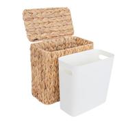Panier à Déchets Tressé Corbeille à Déchets avec Seau Intérieur Amovible | Poubelle de Tri Boho Propriétaires décorateurs locataires maison appartement
