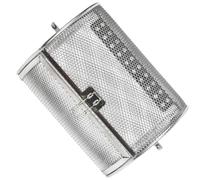 Panier à Griller Roulant en Acier Inoxydable, Cuisson Uniforme | Design Rotatif, Usage Familial ou Restaurant, Finition Argentée, Panier Inox pour Barbecue, Ustensiles la Cuisine Inox