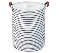 Panier à linge autonome avec cordon de serrage, 61 cm, 80 litres, bleu