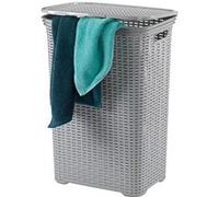 KELA - Corbeille à linge - gris Clair - Brasilia