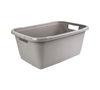 Panier à linge bac à linge panier plastique keeeper 55cm 32L gris plastique s...