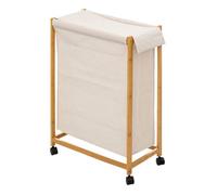Panier à linge ""Bam"" 52 litres bambou Atmosphéra - -