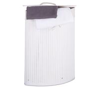 Panier à linge bambou 60 L 1,7 kg Panier à linge pliant Sac à linge en coton
